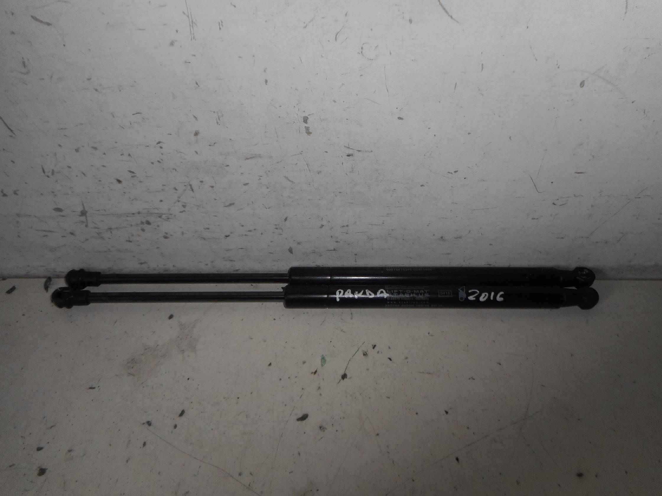 Asta ammortizzante portello post. sx.